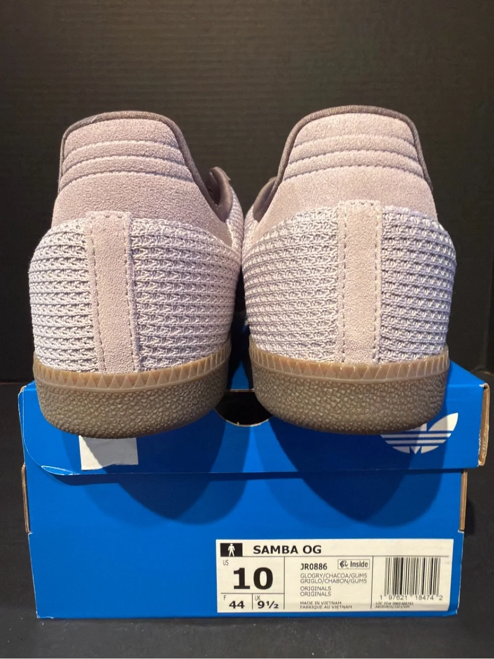 adidas Men's Samba OG Sneakers - Gray Taupe 10M